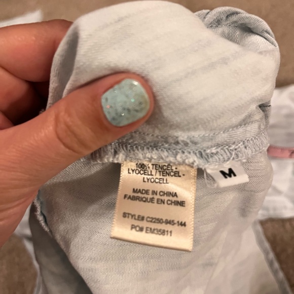 Anthropologie denim blouse - Picture 3 of 7